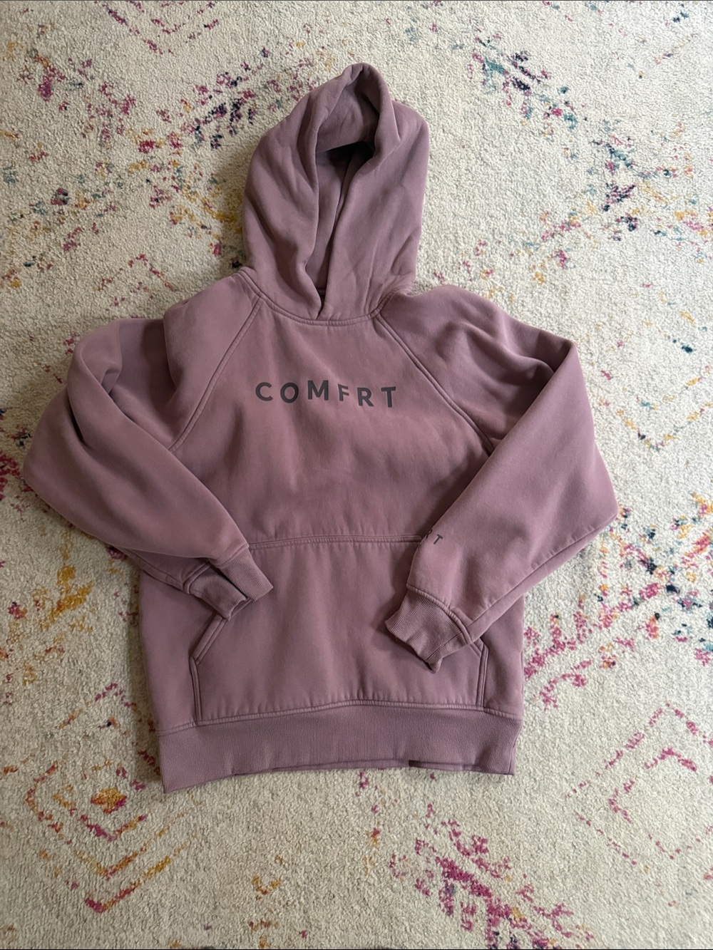 COMFRT Mauve Pullover Hoodie - Women's Crew/Scoop Neck